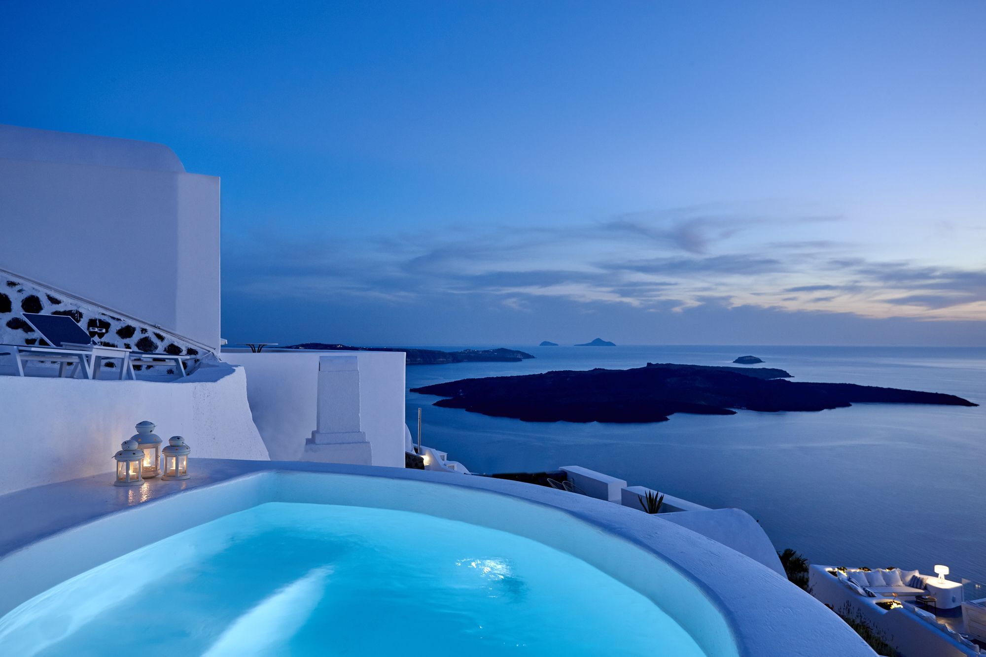 Nautilus Villa Firostefani Exteriér fotografie